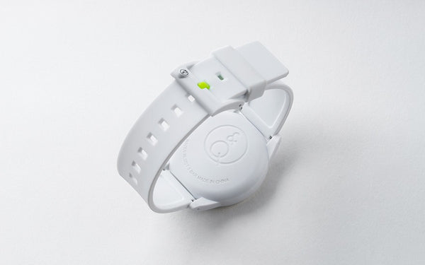 Q&Q Smile Solar Watch J001Y (White dial on White strap)